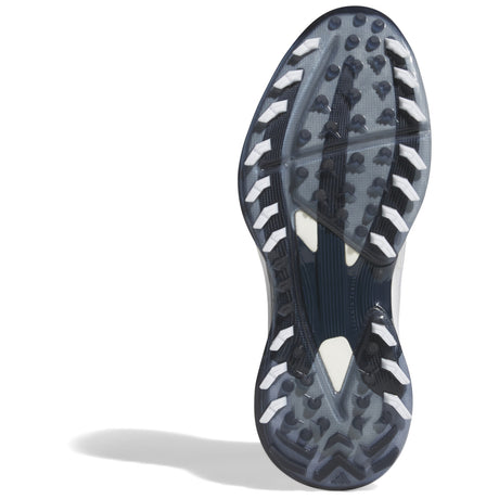 Adidas Adizero ZG 2026 Herren Golfschuhe, Weiß / Blau - Golflaedchen.de