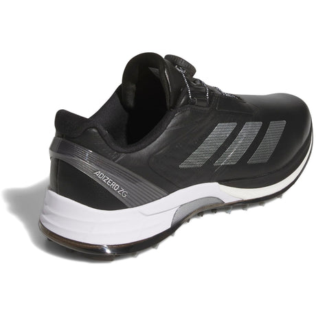Adidas Adizero ZG 26 BOA Herren Golfschuhe, Schwarz / Silbergrau - Golflaedchen.de