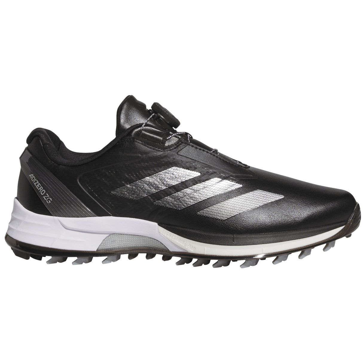 Adidas Adizero ZG 26 BOA Herren Golfschuhe, Schwarz / Silbergrau - Golflaedchen.de