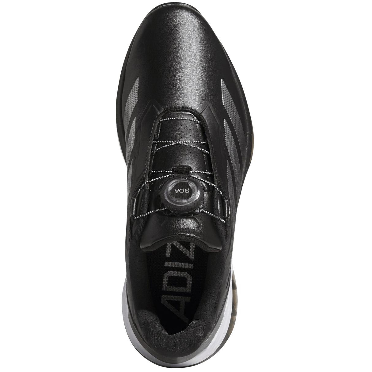 Adidas Adizero ZG 26 BOA Herren Golfschuhe, Schwarz / Silbergrau - Golflaedchen.de