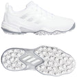 Adidas CodeChaos Herren Golfschuhe, Weiß / Silbergrau - Golflaedchen.de