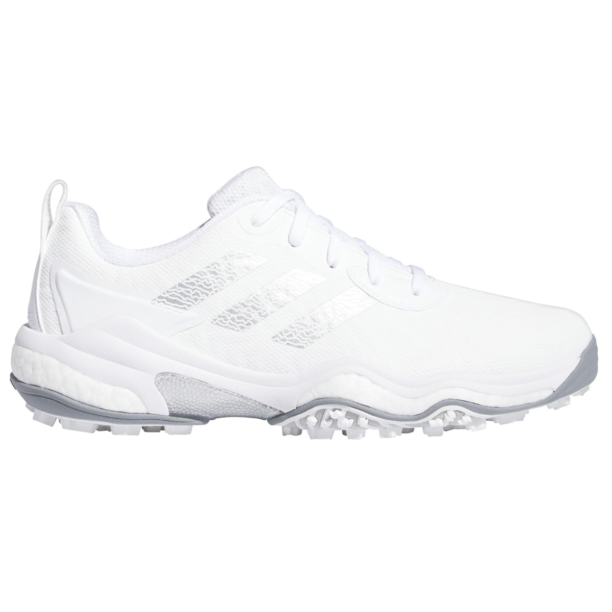 Adidas CodeChaos Herren Golfschuhe, Weiß / Silbergrau - Golflaedchen.de