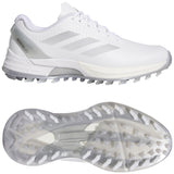 Adidas Adizero ZG 26 Damen Golfschuhe, Weiß / Silbergrau - Golflaedchen.de