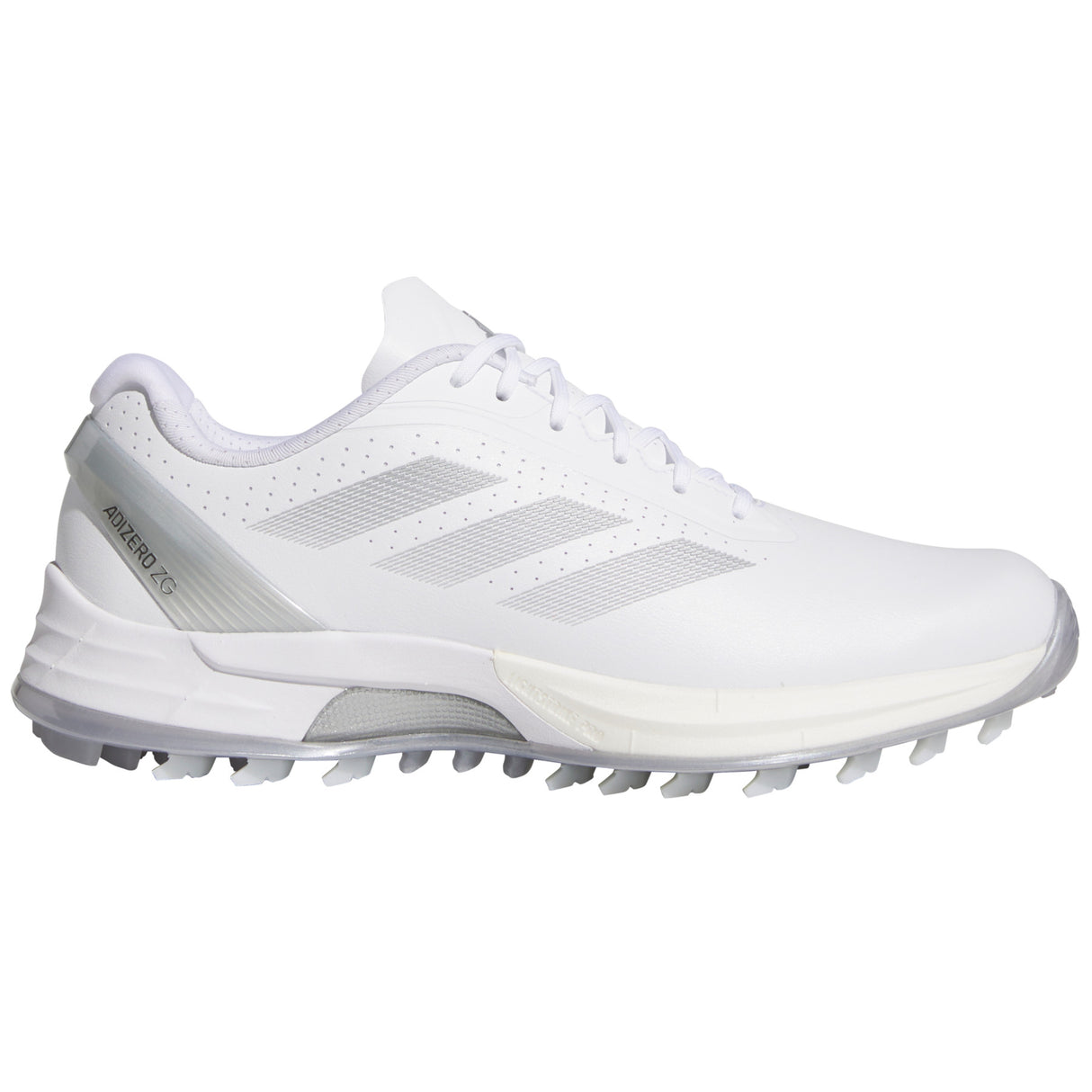 Adidas Adizero ZG 26 Damen Golfschuhe, Weiß / Silbergrau - Golflaedchen.de