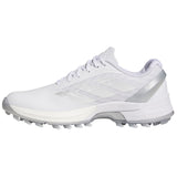 Adidas Adizero ZG 26 Damen Golfschuhe, Weiß / Silbergrau - Golflaedchen.de