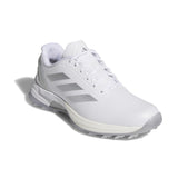 Adidas Adizero ZG 26 Damen Golfschuhe, Weiß / Silbergrau - Golflaedchen.de
