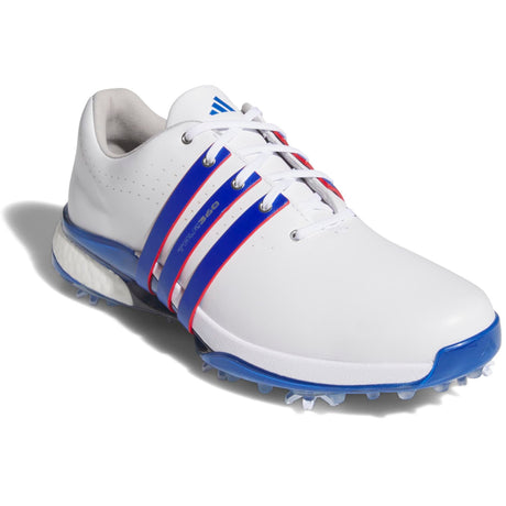Adidas Tour 360 Herren Golfschuhe 2026, Weiß / Blau - Golflaedchen.de