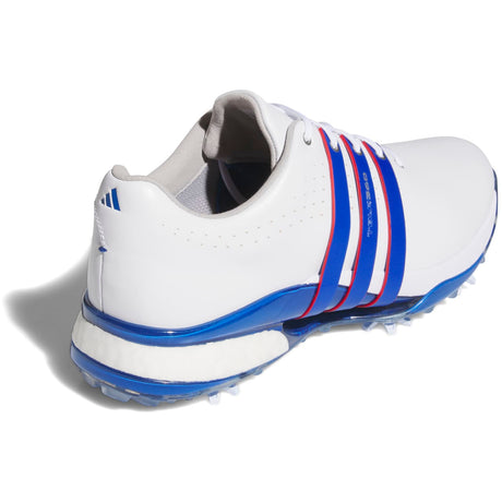 Adidas Tour 360 Herren Golfschuhe 2026, Weiß / Blau - Golflaedchen.de