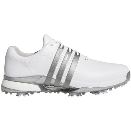 Adidas Tour 360 Herren Golfschuhe 2026, Weiß / Silbergrau - Golflaedchen.de