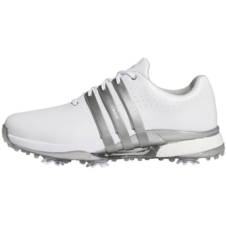 Adidas Tour 360 Herren Golfschuhe 2026, Weiß / Silbergrau - Golflaedchen.de