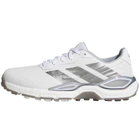 Adidas 2027 CodeChaos Herren Golfschuhe, Weiß / Silbergrau - Golflaedchen.de