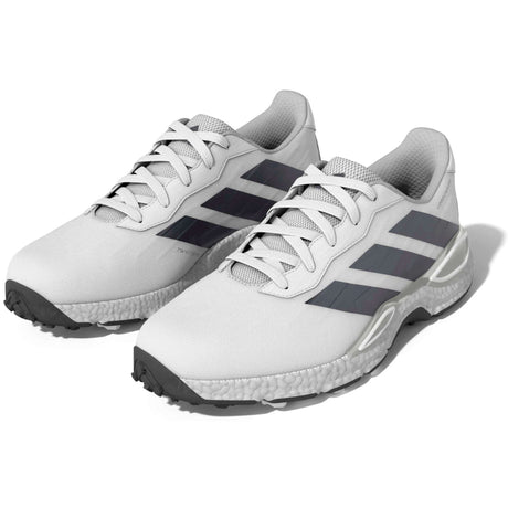 Adidas 2027 CodeChaos Herren Golfschuhe, Weiß / Silbergrau - Golflaedchen.de