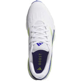 Adidas 2027 CodeChaos Herren Golfschuhe, Weiß / Gelb / Blau - Golflaedchen.de
