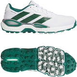 Adidas 2027 CodeChaos Herren Golfschuhe, Weiß / Grün - Golflaedchen.de