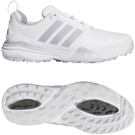 Adidas Adipower SL Herren Golfschuhe, Weiß / Silbergrau - Golflaedchen.de