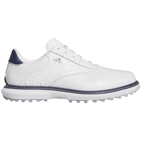 Adidas MC70 SL Spikeless Herren Golfschuhe, Weiß / Navy - Golflaedchen.de
