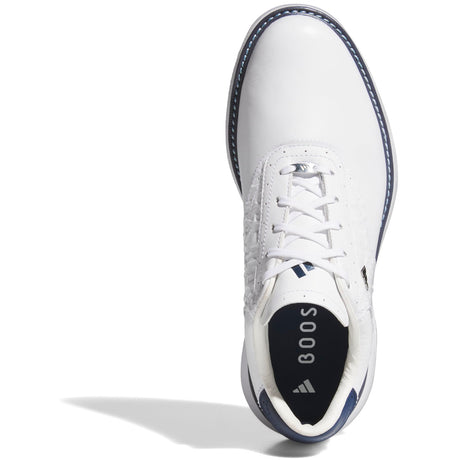 Adidas MC70 SL Spikeless Herren Golfschuhe, Weiß / Navy - Golflaedchen.de