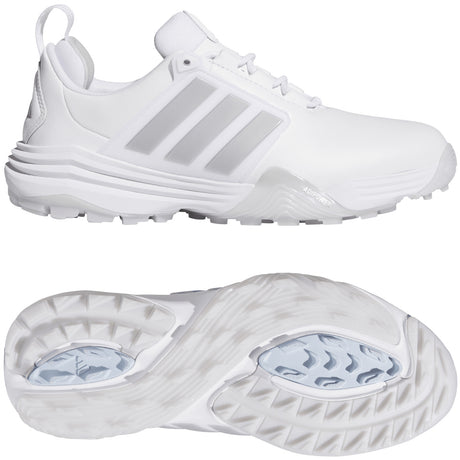 Adidas Adipower SL Damen Golfschuhe, Weiß / Silbergrau - Golflaedchen.de