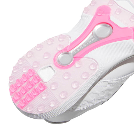Adidas MC70 SL Spikeless Damen Golfschuhe, Weiß / Silbergrau - Golflaedchen.de
