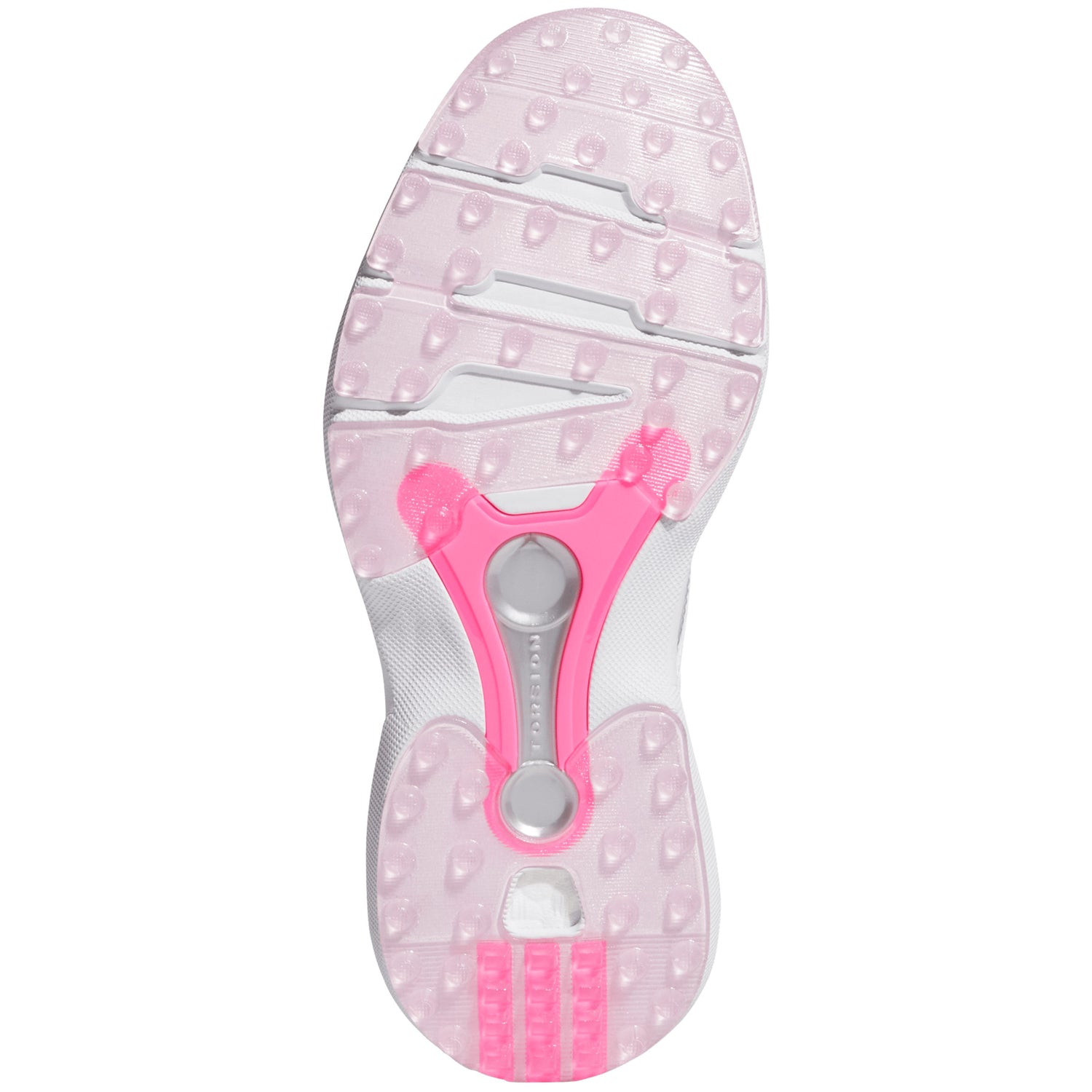 Adidas MC70 SL Spikeless Damen Golfschuhe, Weiß / Silbergrau - Golflaedchen.de