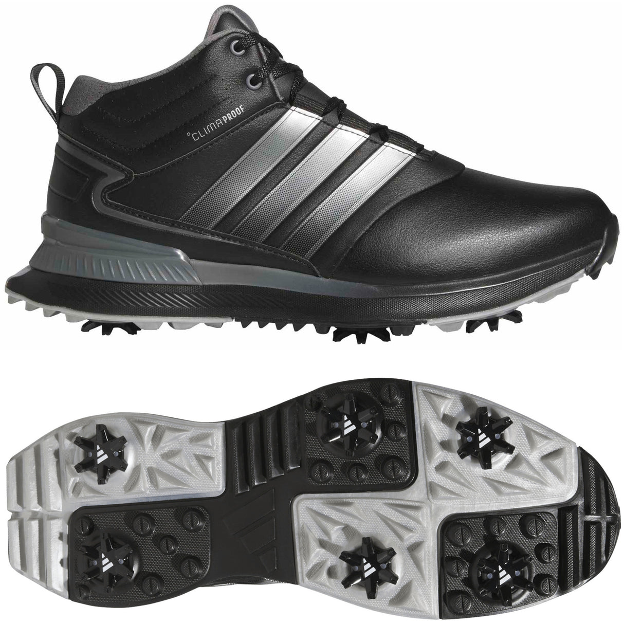 Adidas R2C Mid Herren Golfschuhe, Schwarz