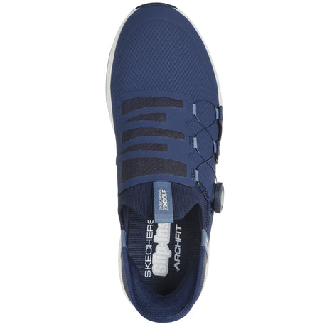 Skechers Elite 5 Twist Slip In Herren Golfschuhe, Navy - Golflaedchen.de
