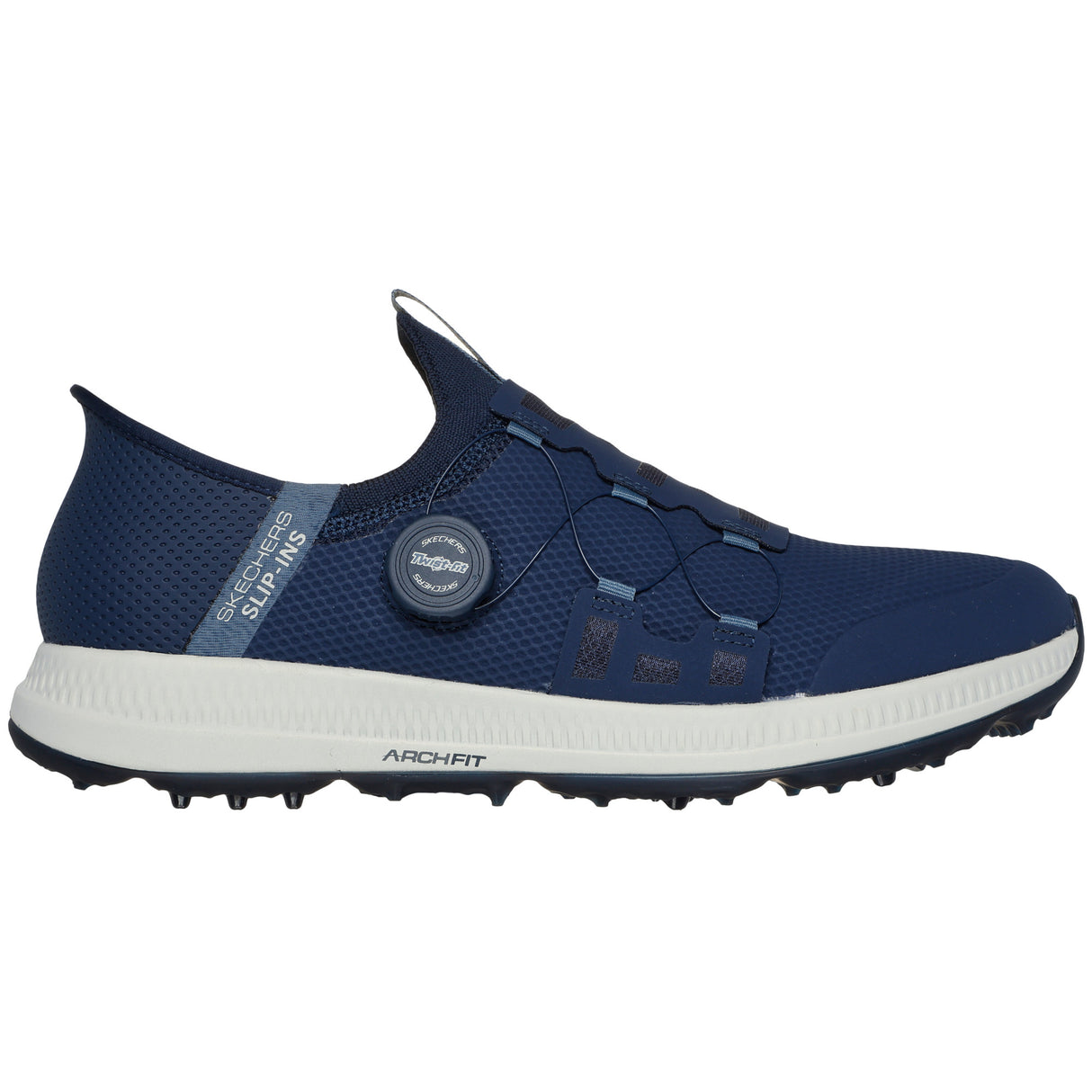 Skechers Elite 5 Twist Slip In Herren Golfschuhe, Navy - Golflaedchen.de