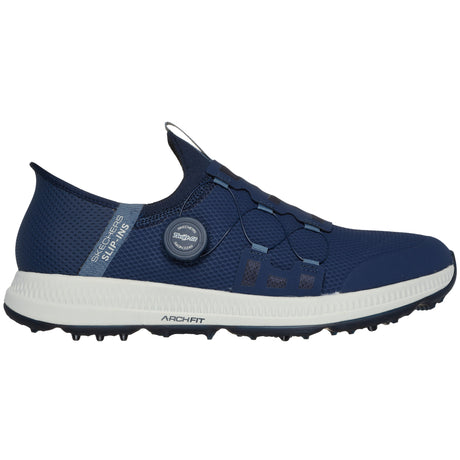 Skechers Elite 5 Twist Slip In Herren Golfschuhe, Navy - Golflaedchen.de