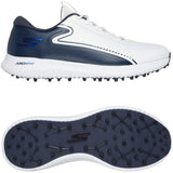 Skechers Max 3 Herren Golfschuhe, Weiß / Navy - Golflaedchen.de