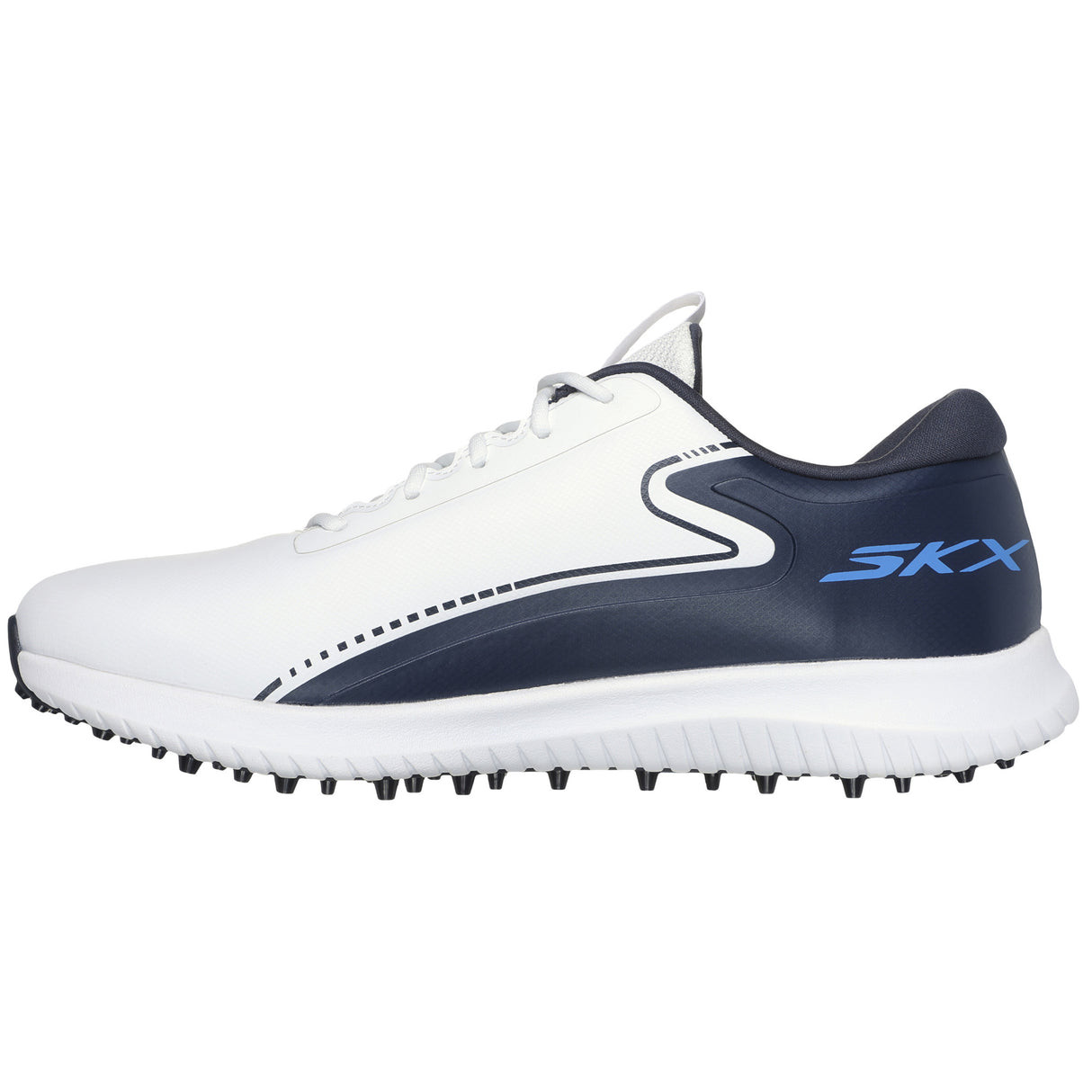 Skechers Max 3 Herren Golfschuhe, Weiß / Navy - Golflaedchen.de