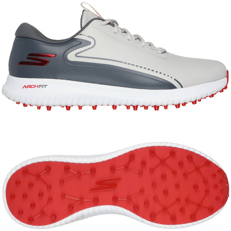 Skechers Max 3 Herren Golfschuhe, Grau - Golflaedchen.de