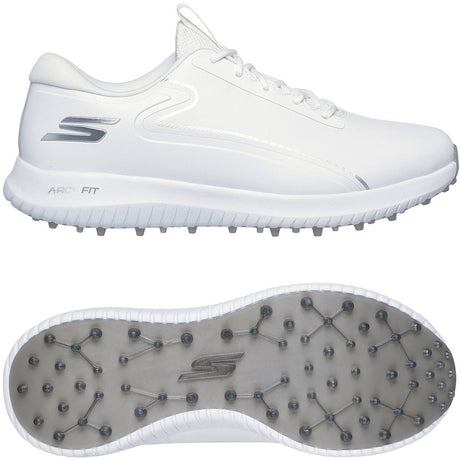 Skechers Max 3 Herren Golfschuhe, Weiß - Golflaedchen.de
