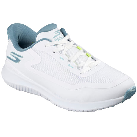 Skechers 2026 Flight Herren Golfschuhe, Weiß / Hellblau - Golflaedchen.de