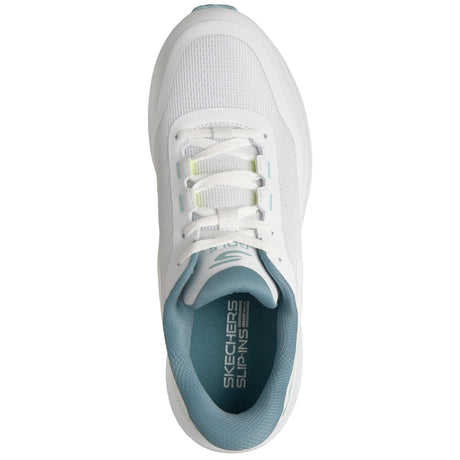 Skechers 2026 Flight Herren Golfschuhe, Weiß / Hellblau - Golflaedchen.de