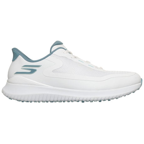 Skechers 2026 Flight Herren Golfschuhe, Weiß / Hellblau - Golflaedchen.de