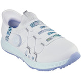 Skechers Elite 5 Twist Slip Damen Golfschuhe, Weiß / Mehrfarbig - Golflaedchen.de