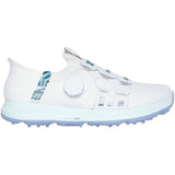 Skechers Elite 5 Twist Slip Damen Golfschuhe, Weiß / Mehrfarbig - Golflaedchen.de