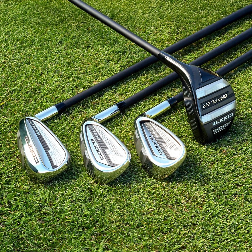 Cobra Baffler Combo Hybrid / Eisenset, Graphitschaft, Herren Linkshand - Golflaedchen.de