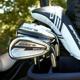 Cobra Baffler Combo Hybrid / Eisenset, Graphitschaft, Herren Linkshand - Golflaedchen.de
