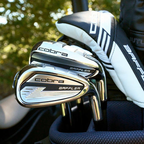 Cobra Baffler Combo Hybrid / Eisenset, Graphitschaft, Herren Linkshand - Golflaedchen.de