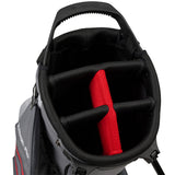 Cobra 2025 Ultradry Pro Waterproof Standbag, Grau / Rot - Golflaedchen.de