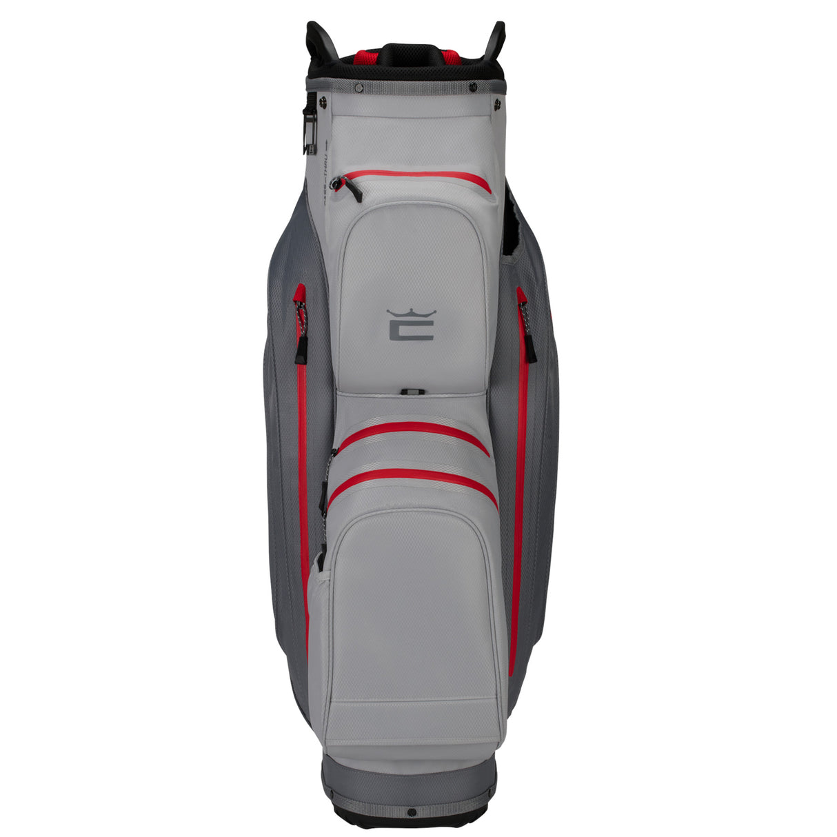 Cobra Ultradry Pro Waterproof Cartbag, Grau / Rot - Golflaedchen.de