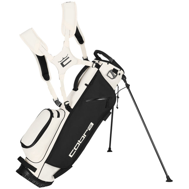Cobra 2025 Ultralight Standbag, Offwhite / Schwarz - Golflaedchen.de