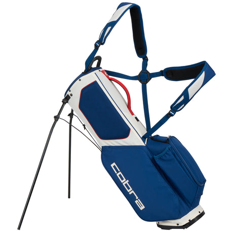 Cobra 2026 Ultralight 2 Standbag, Blau / Offwhite / Rot - Golflaedchen.de