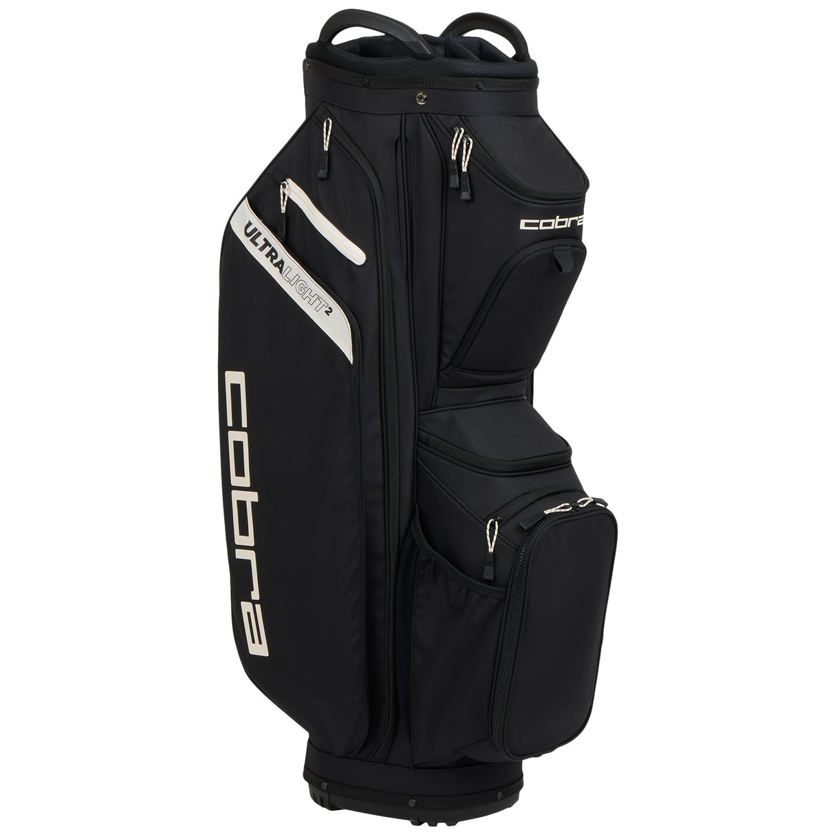 Cobra Ultralight 2 Cartbag, Schwarz / Offwhite - Golflaedchen.de