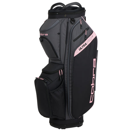 Cobra Ultralight 2 Damen Cartbag, Schwarz / Rosé - Golflaedchen.de
