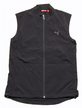 Puma Golf Herren Windjacke, ärmellos, Schwarz, S - Golflaedchen.de