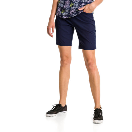 Puma Pounce Damen Golf Bermuda Shorts, Peacoat - Golflaedchen.de