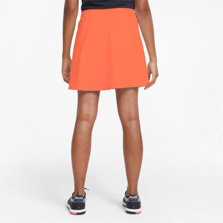 Puma PWRSHAPE Damen Golf Rock, Coral - Golflaedchen.de