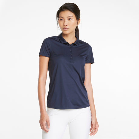 Puma Golf Damen Polo, Navy - Golflaedchen.de